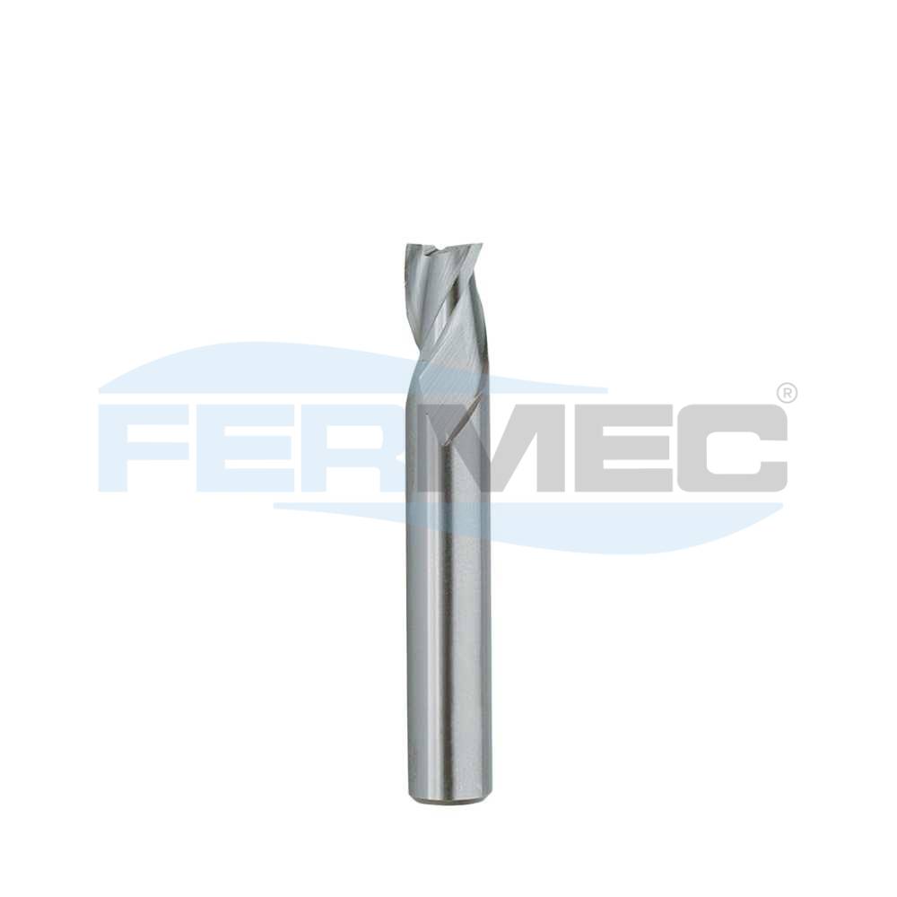 Fresa de Topo Reto HSS 2 Cortes para Fresamento - Fermec